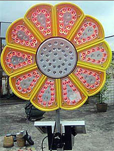 Solar Warning Light 140 Led