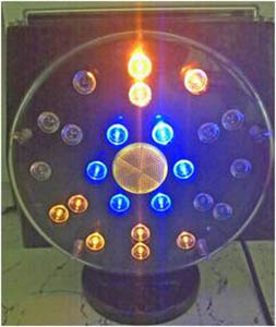 Solar Warning Light 24 Led