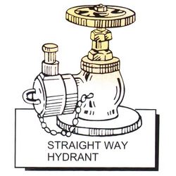 Straight Way Hydrant