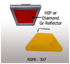 Guard Rail Reflectors (RSPR - 307)