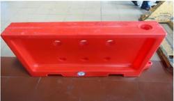 Roto Interlocking With Water Fillable Crash Barriers