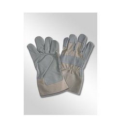 White Cow Grain Leather Canadian Style Glove