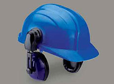 Helmet with Ear Muff