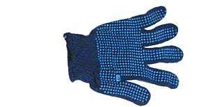 Dotted hand gloves safety gloves