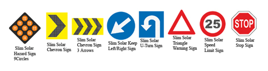 Electronic / Solar Chevron / Signs