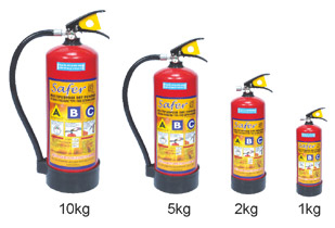 Multipurpose dry Powder (Stored Pressure) Fire Extinguisher