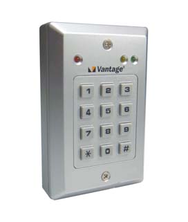 RFID reader with keypad