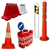 Traffic Cone Spring Post & Barrier