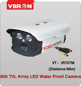 Array LED Water Proof IR Camera