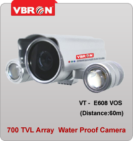700 TVL Water Proof IR Camera