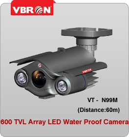 Array LED Water Proof IR Camera