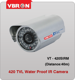 40Mtr Water Proof IR Camera