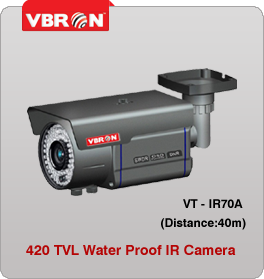 40Mtr Water Proof IR Camera