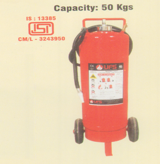 Water Based Fire Extinguisher Trolley Mounted (Gas Cartridge)