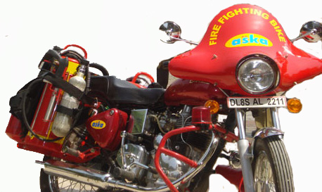 Fire Fighting Motor Bike Blaze Buster