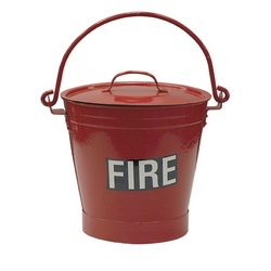 Fire Bucket With Lid